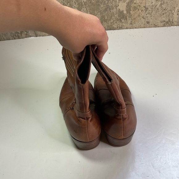 Vintage Florsheim Brown Leather Boots Size 11‎ main image 7